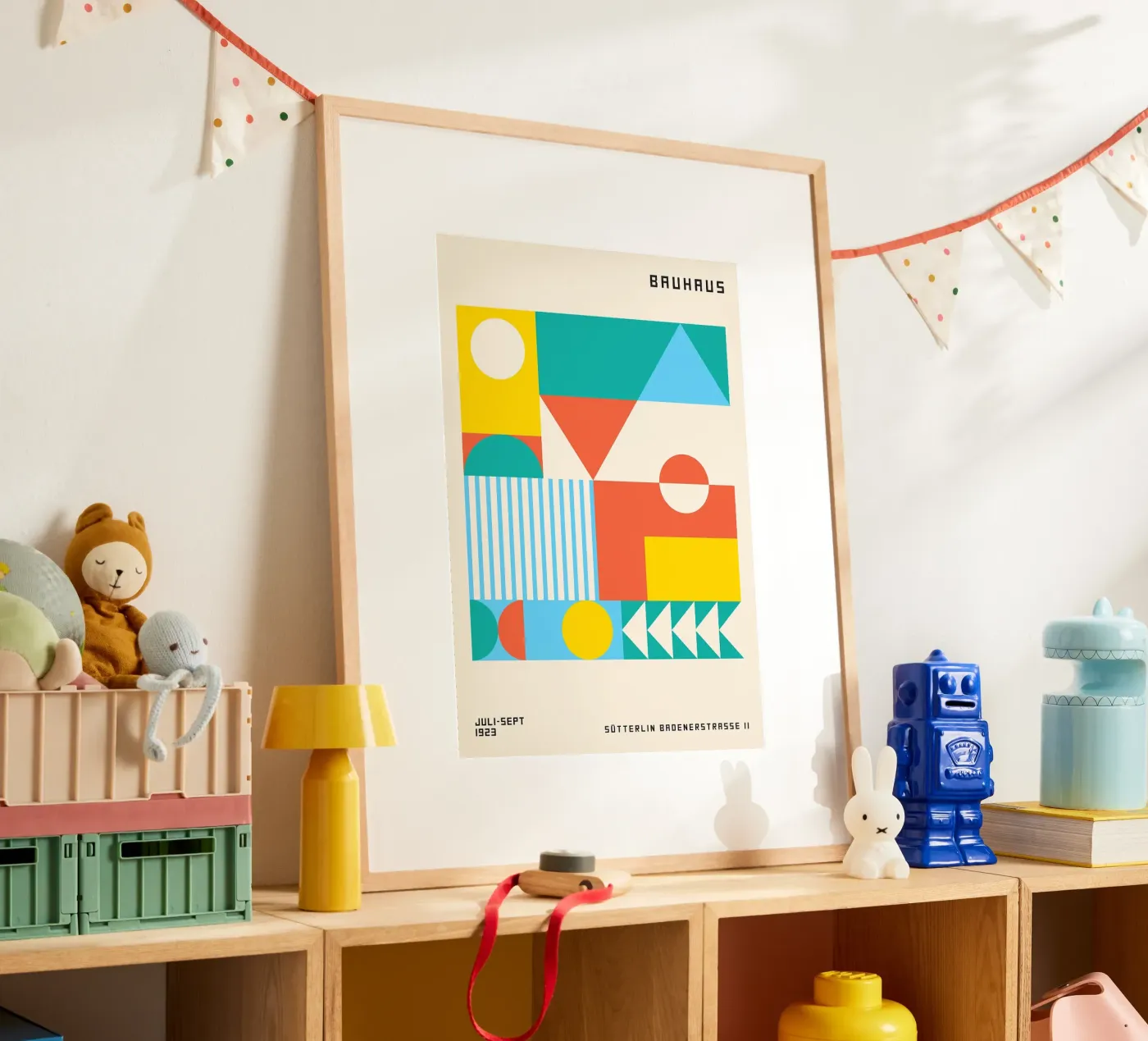 Bauhaus poster by Purrfect Whiskers Art