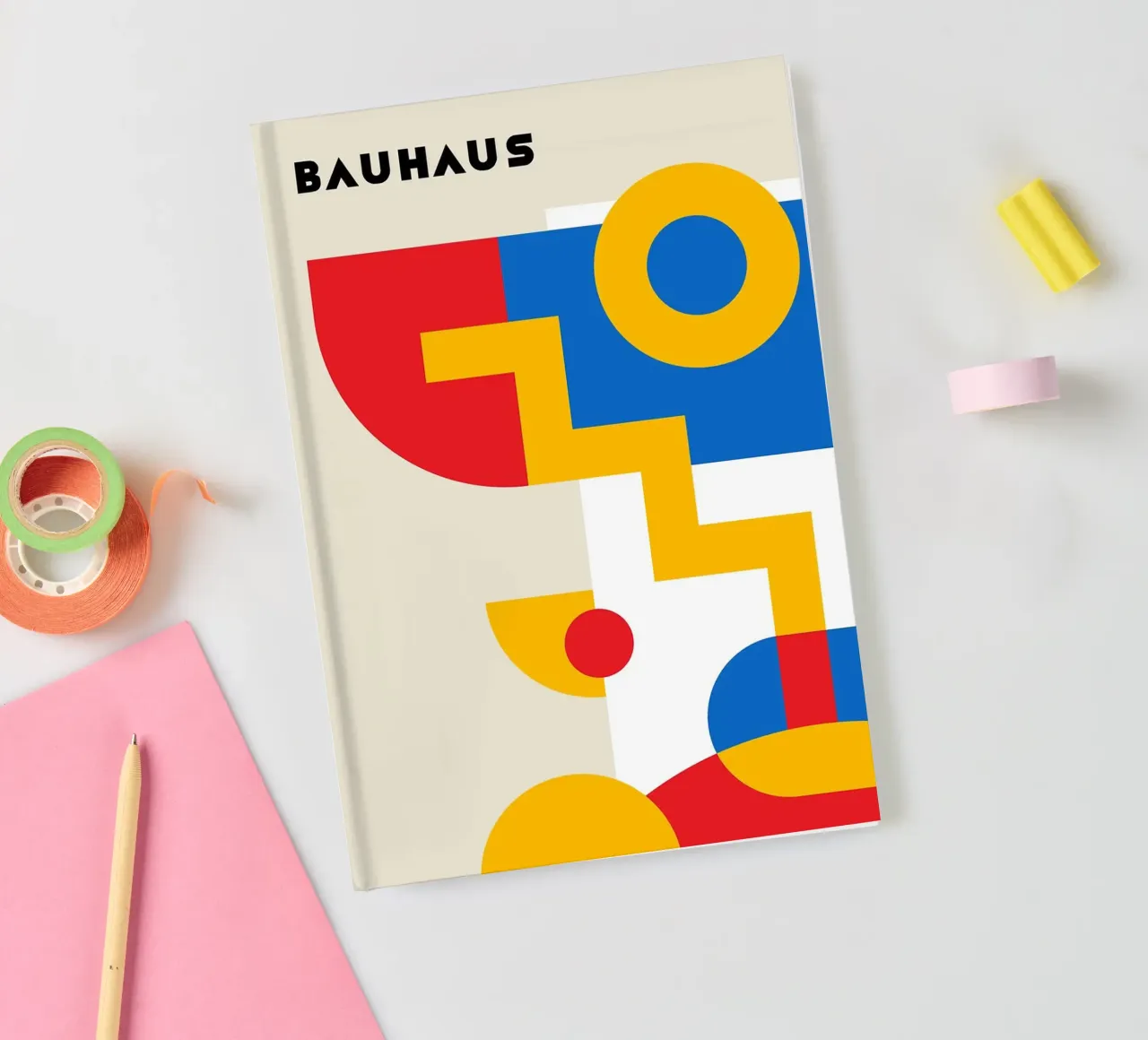 forme astratte cerchi diario da Purrfect Whiskers Art