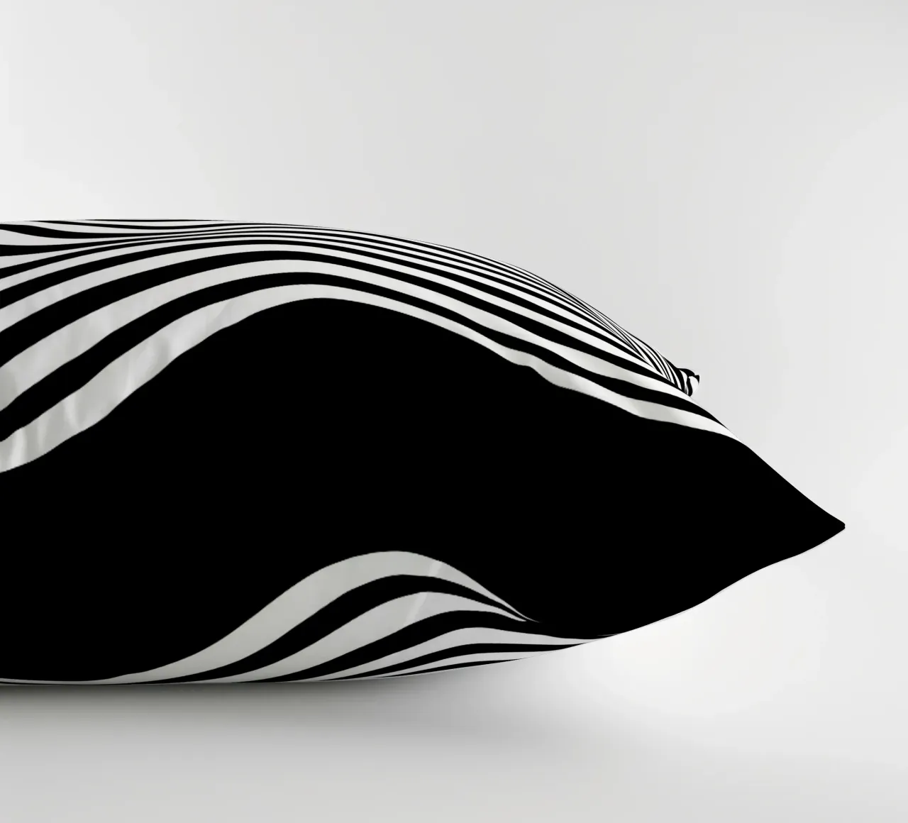 bauhaus in bianco e nero cuscino da Purrfect Whiskers Art