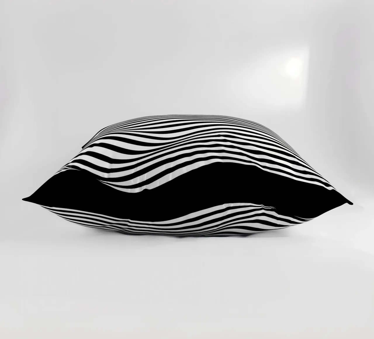 bauhaus in bianco e nero cuscino da Purrfect Whiskers Art