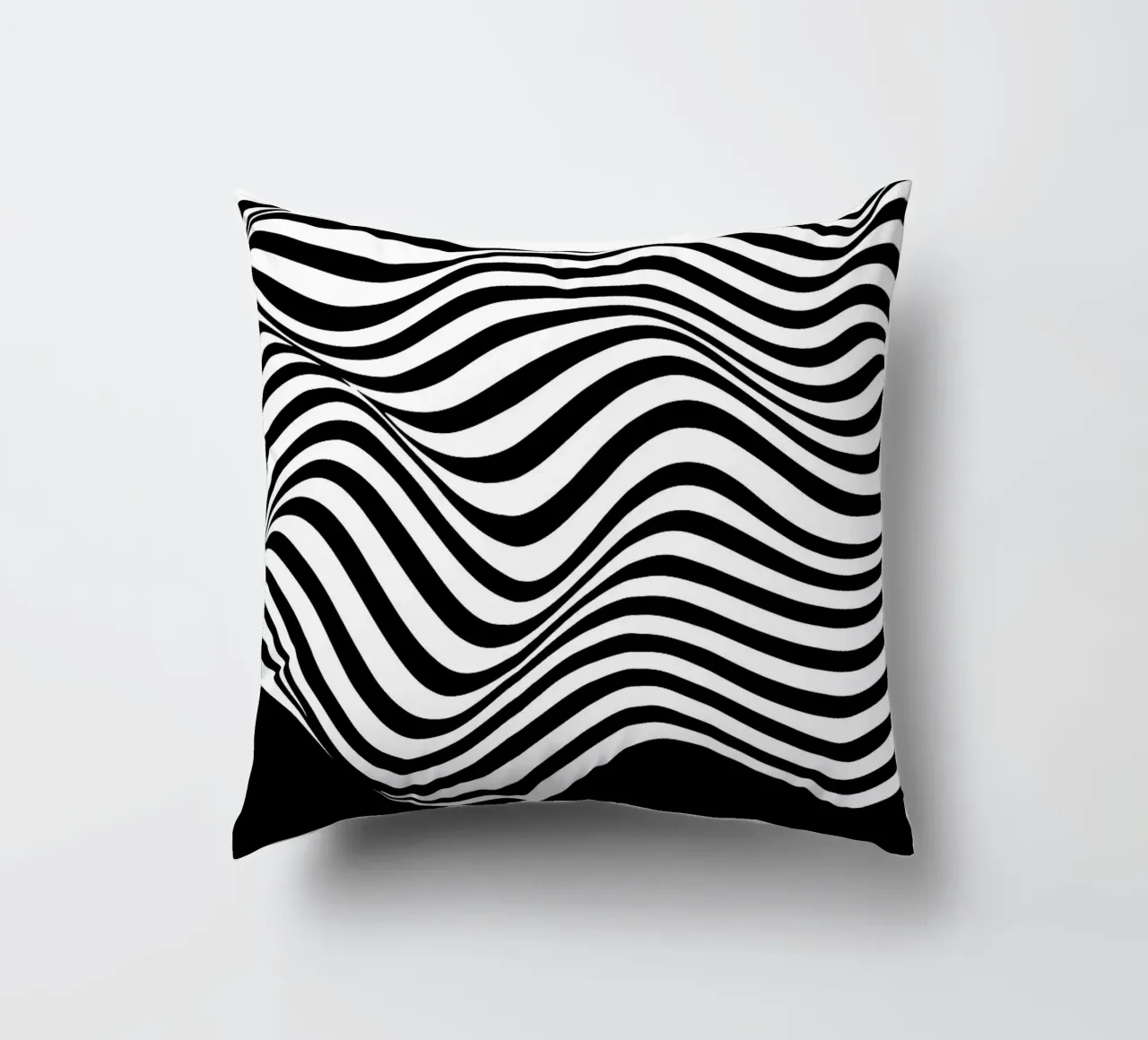 bauhaus in bianco e nero cuscino da Purrfect Whiskers Art