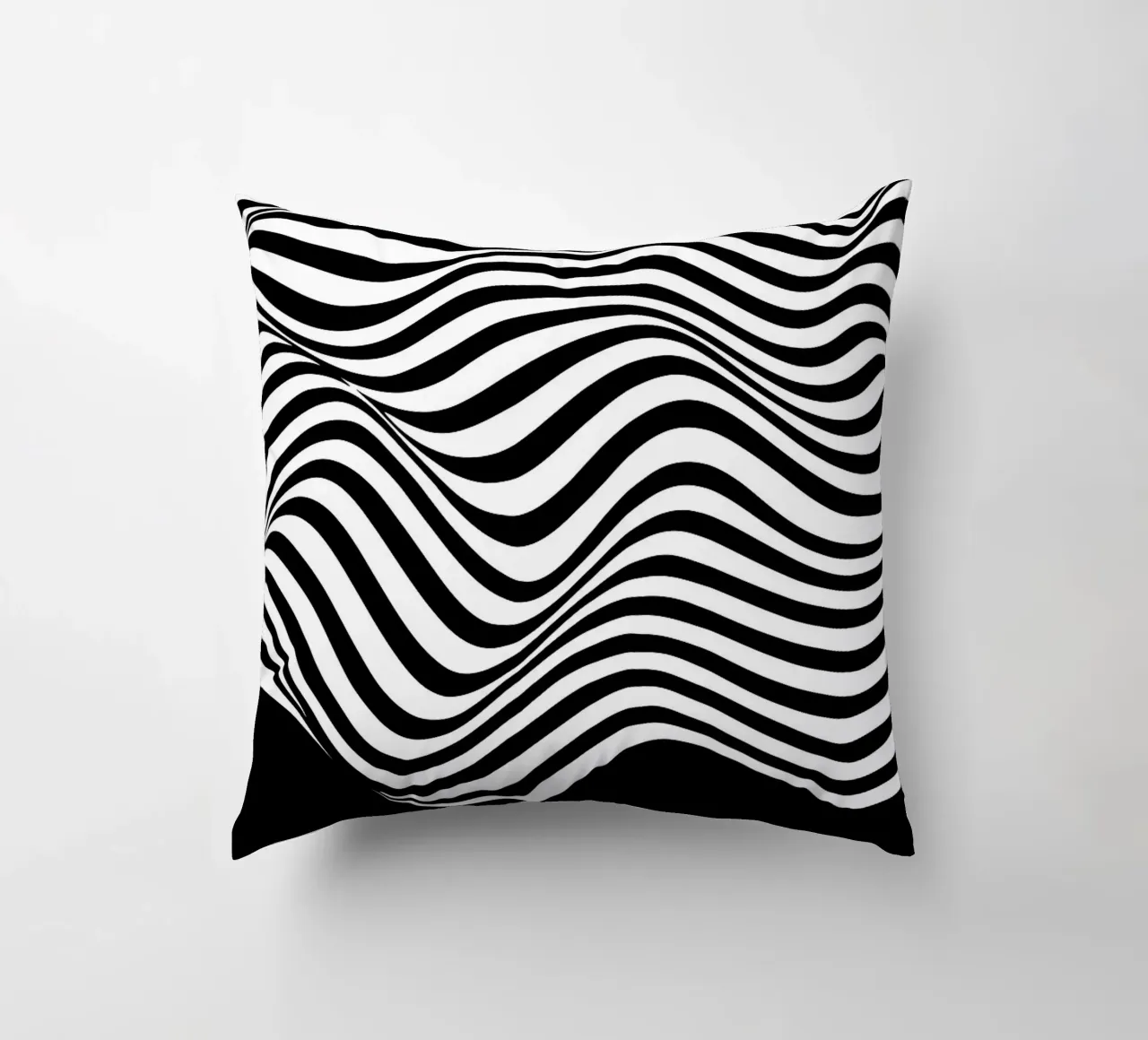 bauhaus in bianco e nero cuscino da Purrfect Whiskers Art