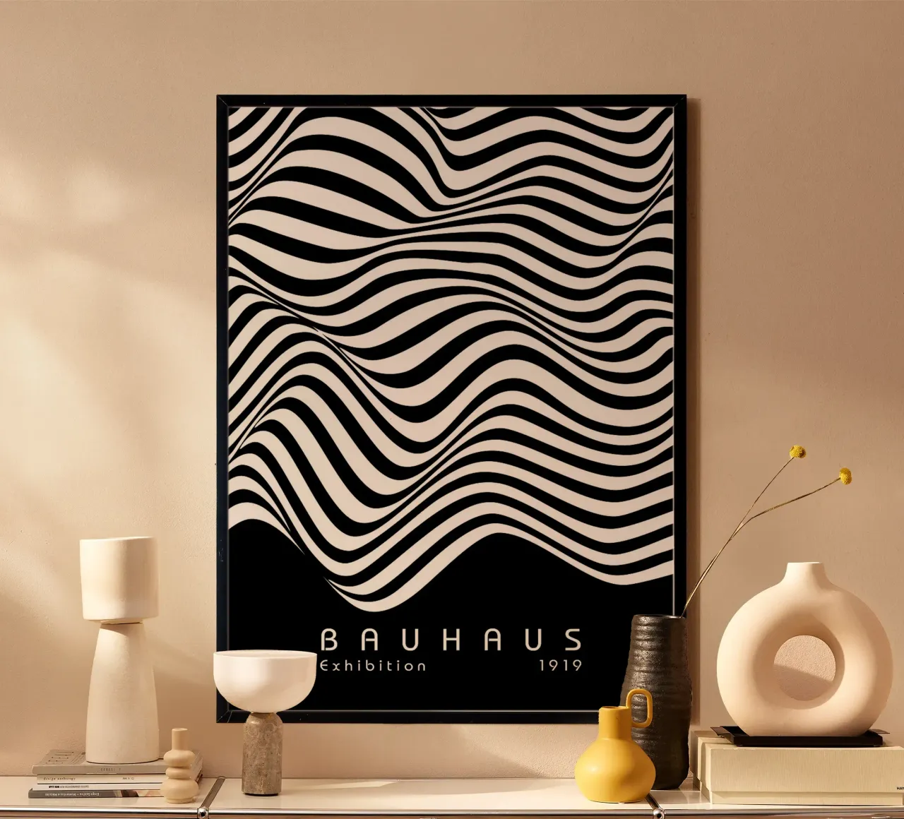bauhaus in bianco e nero carta hahnemühle da Purrfect Whiskers Art