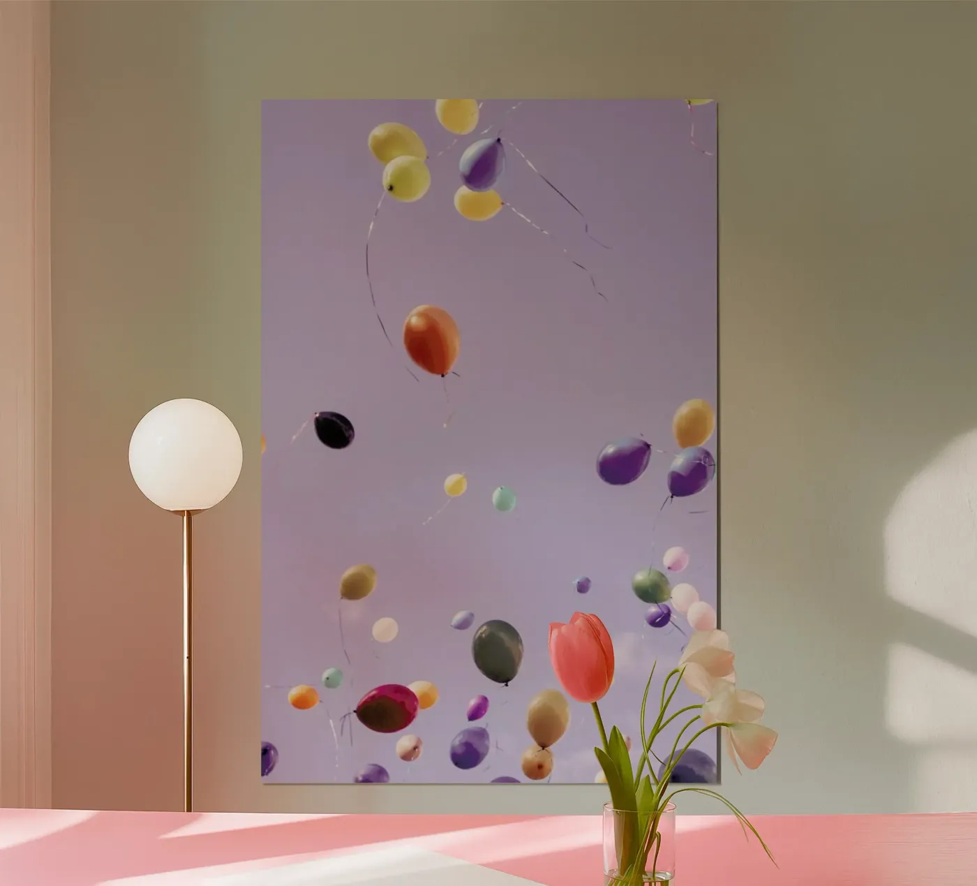 Flying Free poster van EyeEm Mobile GmbH