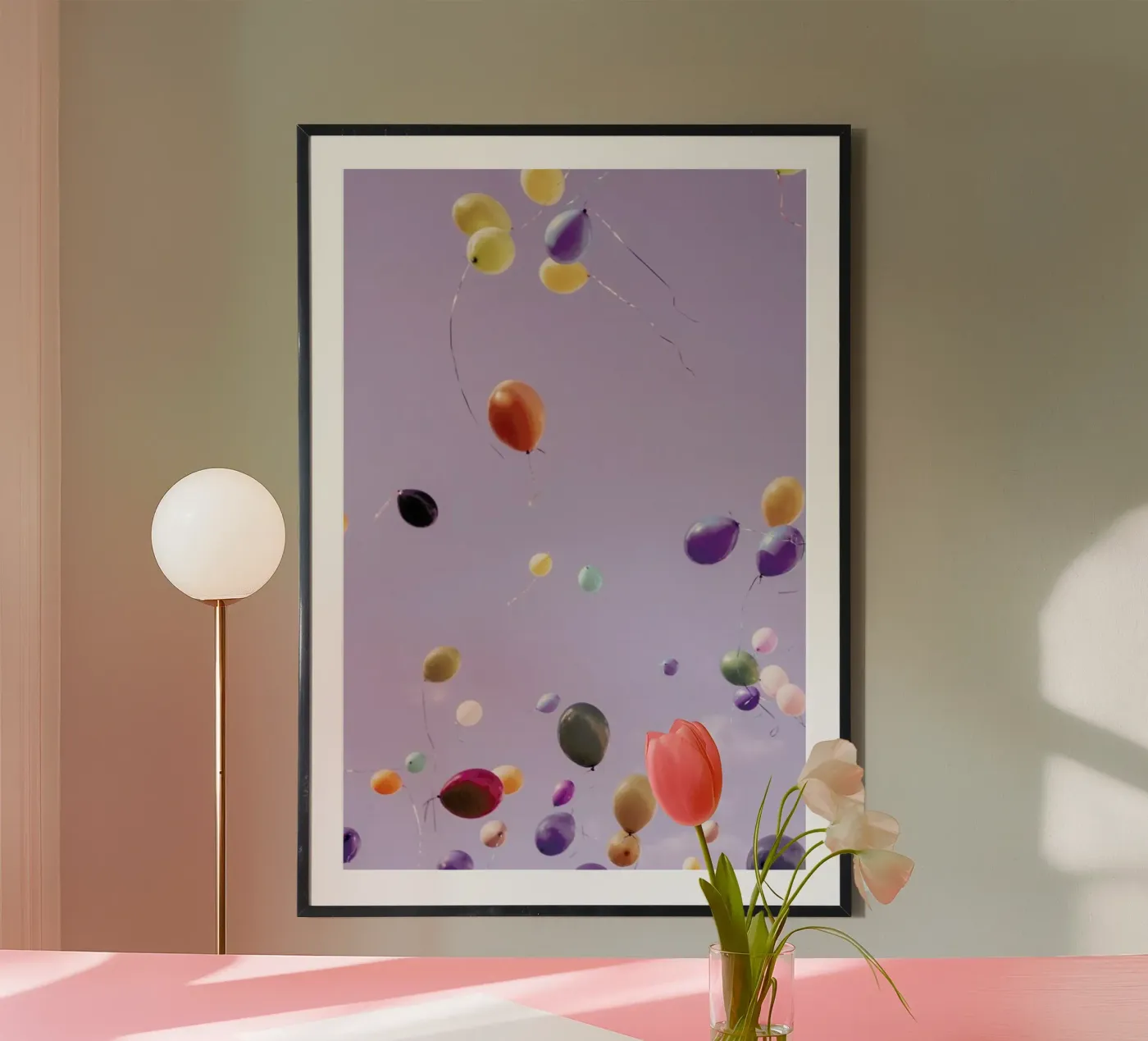 Flying Free poster van EyeEm Mobile GmbH