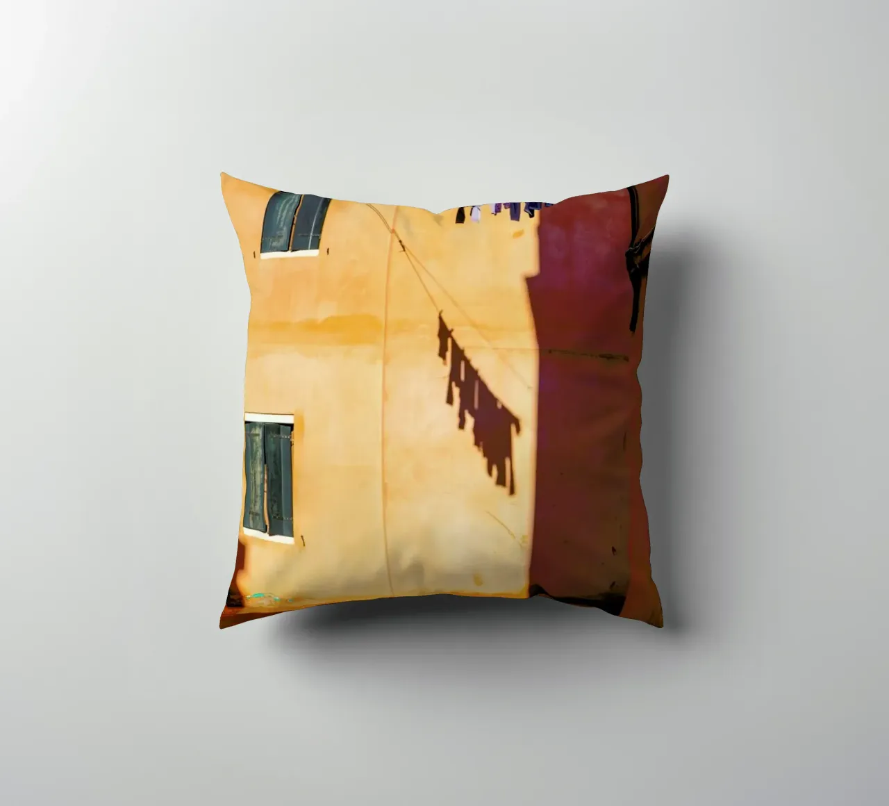 Golden Rays On Washing cuscino da METROPOLIS