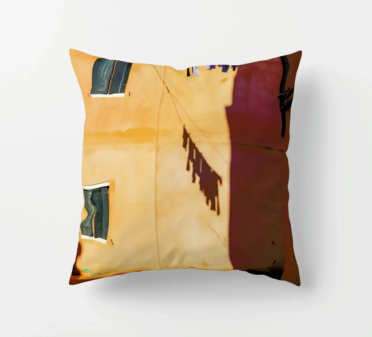Golden Rays On Washing cuscino da METROPOLIS