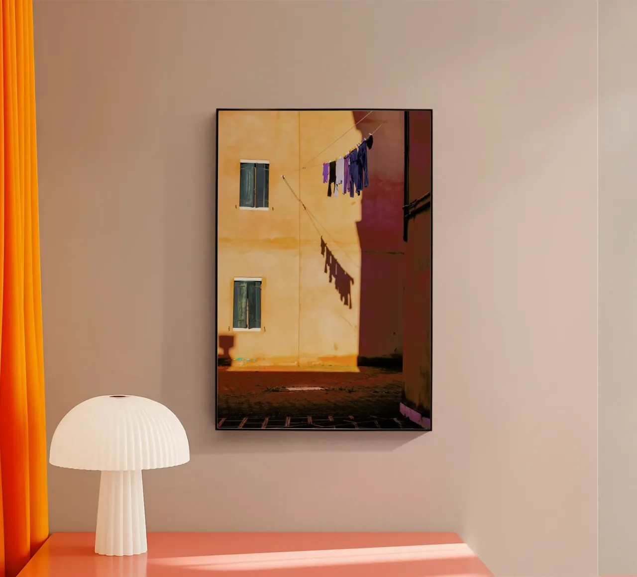 Golden Rays On Washing plexiglass da METROPOLIS
