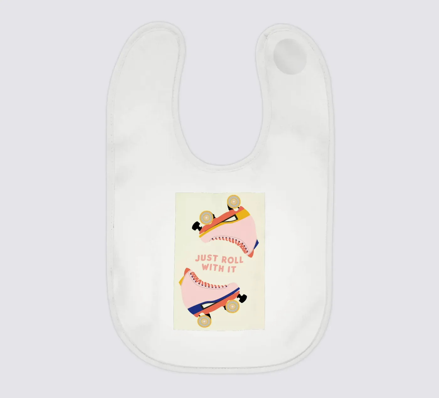 Roller Skates Babylätzchen von daylight design studio