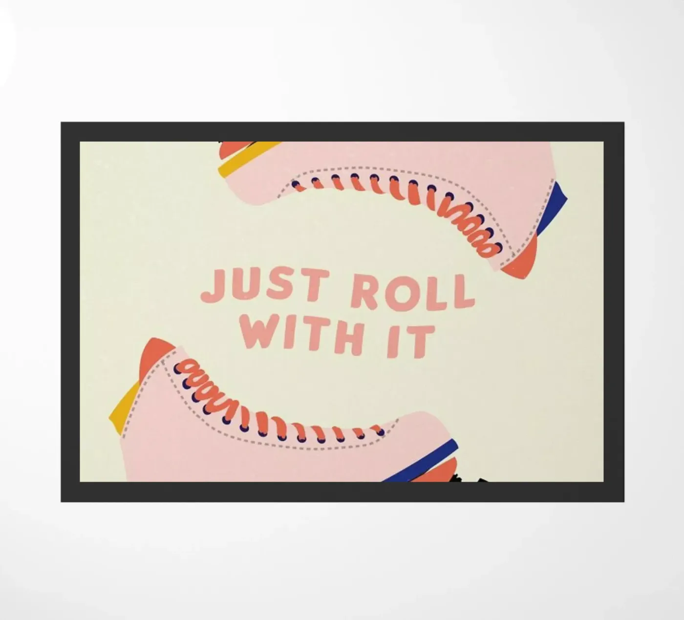 Roller Skates deurmat van daylight design studio