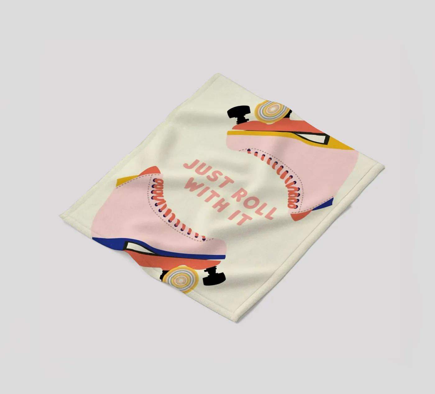 Roller Skates fleecedeken van daylight design studio