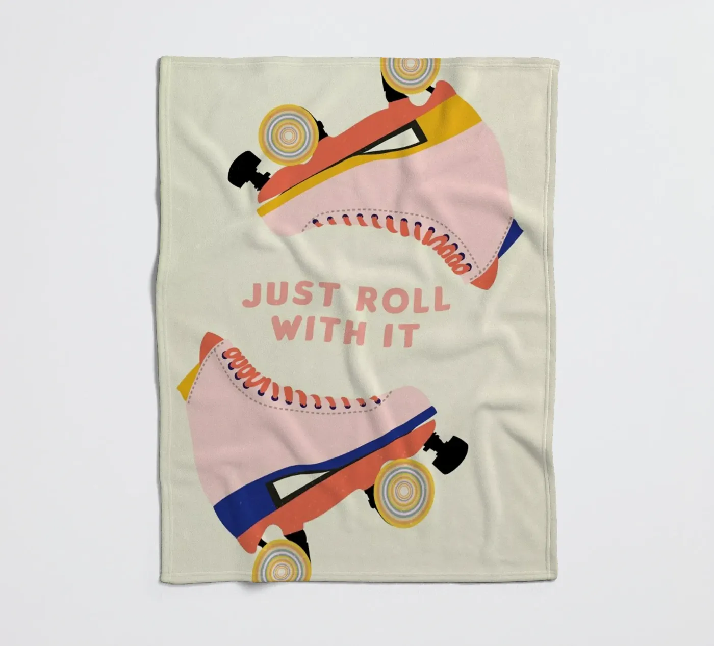 Roller Skates fleecedeken van daylight design studio
