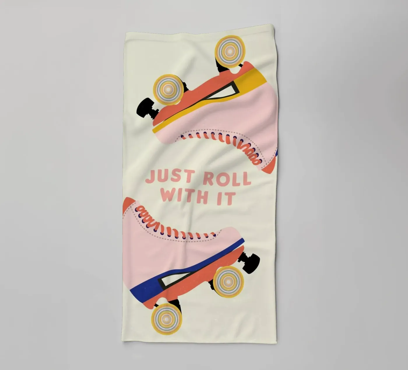 Roller Skates badhanddoek van daylight design studio