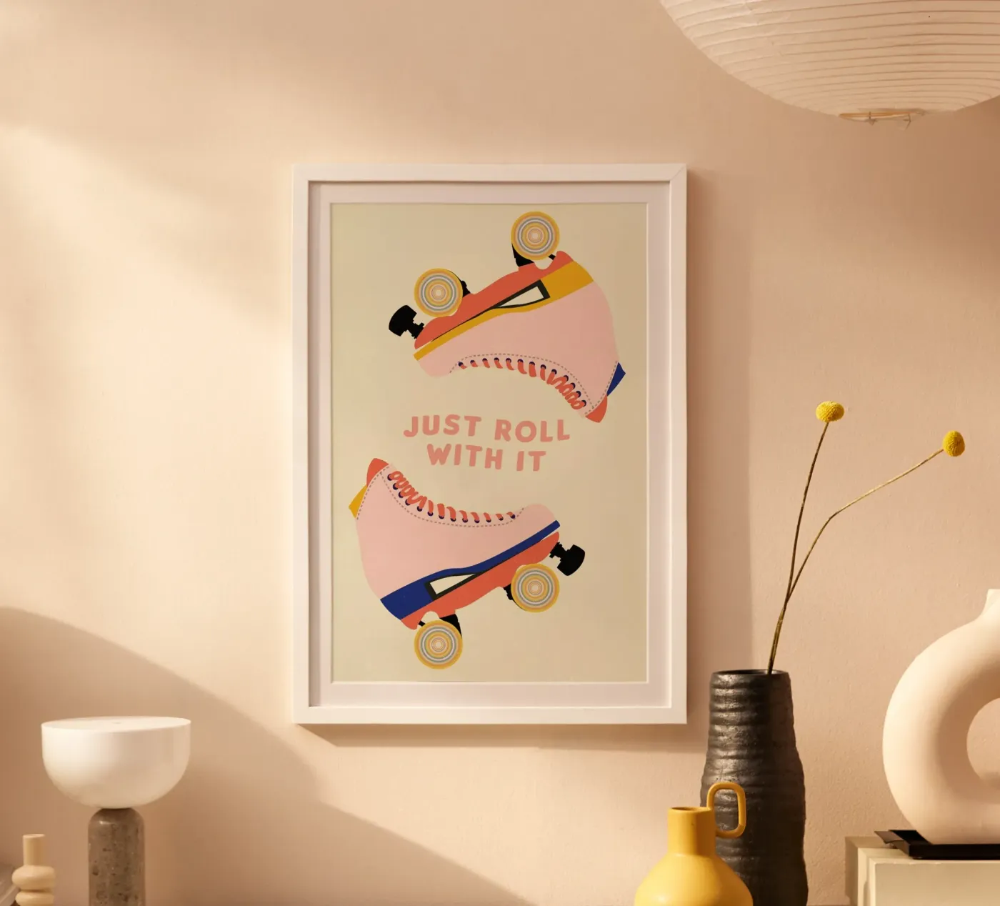 Roller Skates poster van daylight design studio