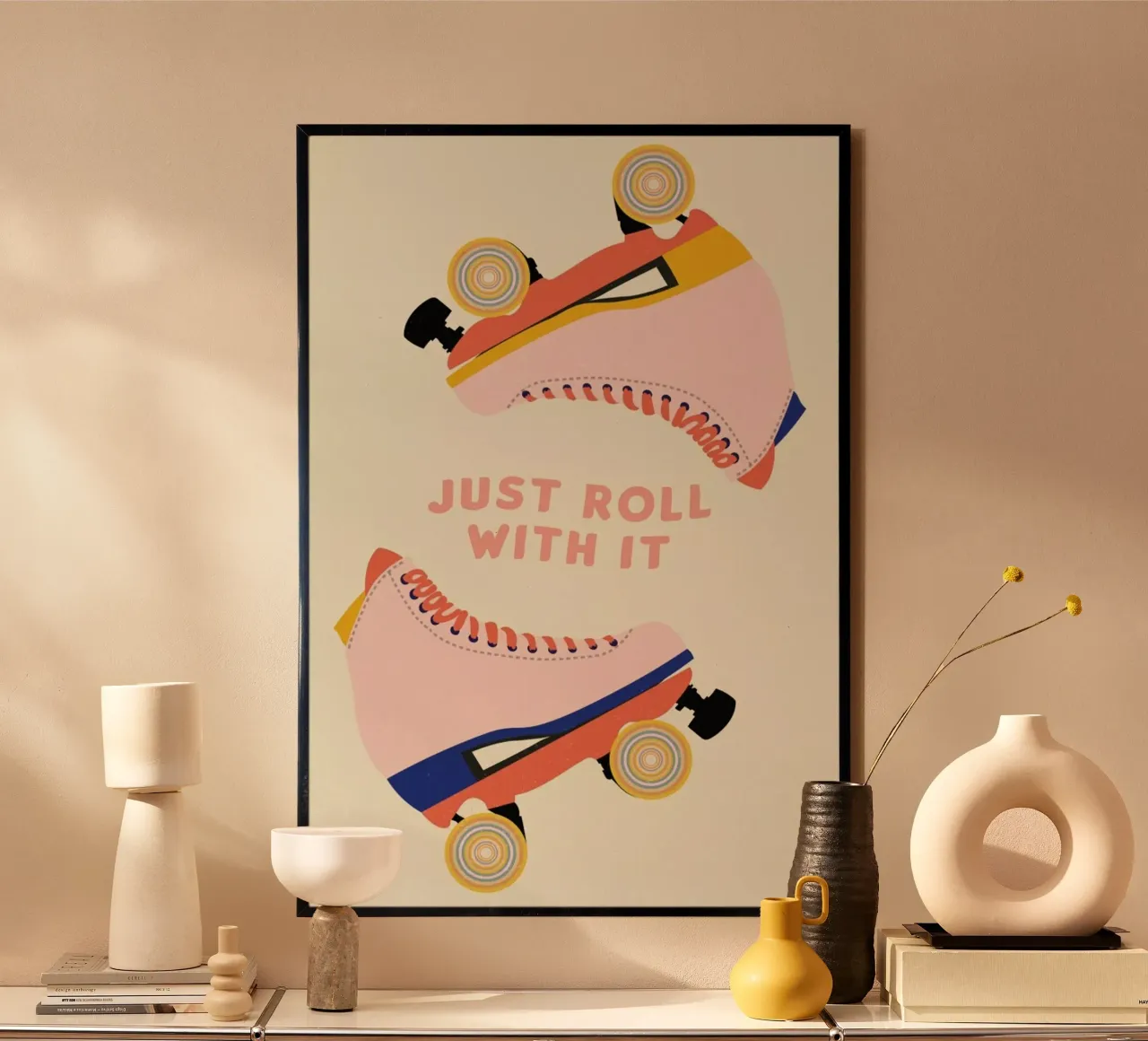 Roller Skates poster van daylight design studio