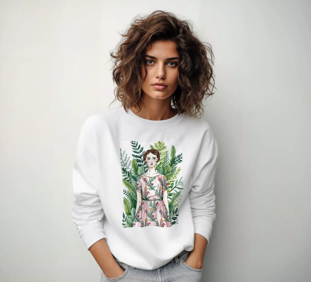 Bellezza del riflesso botanico felpa da Silent Hue