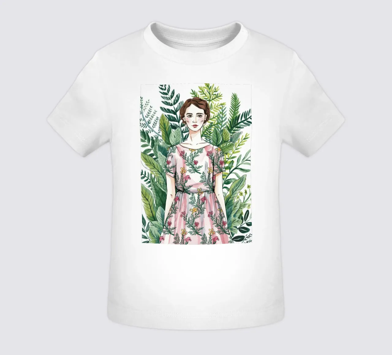 Bellezza del riflesso botanico maglietta neonato da Silent Hue