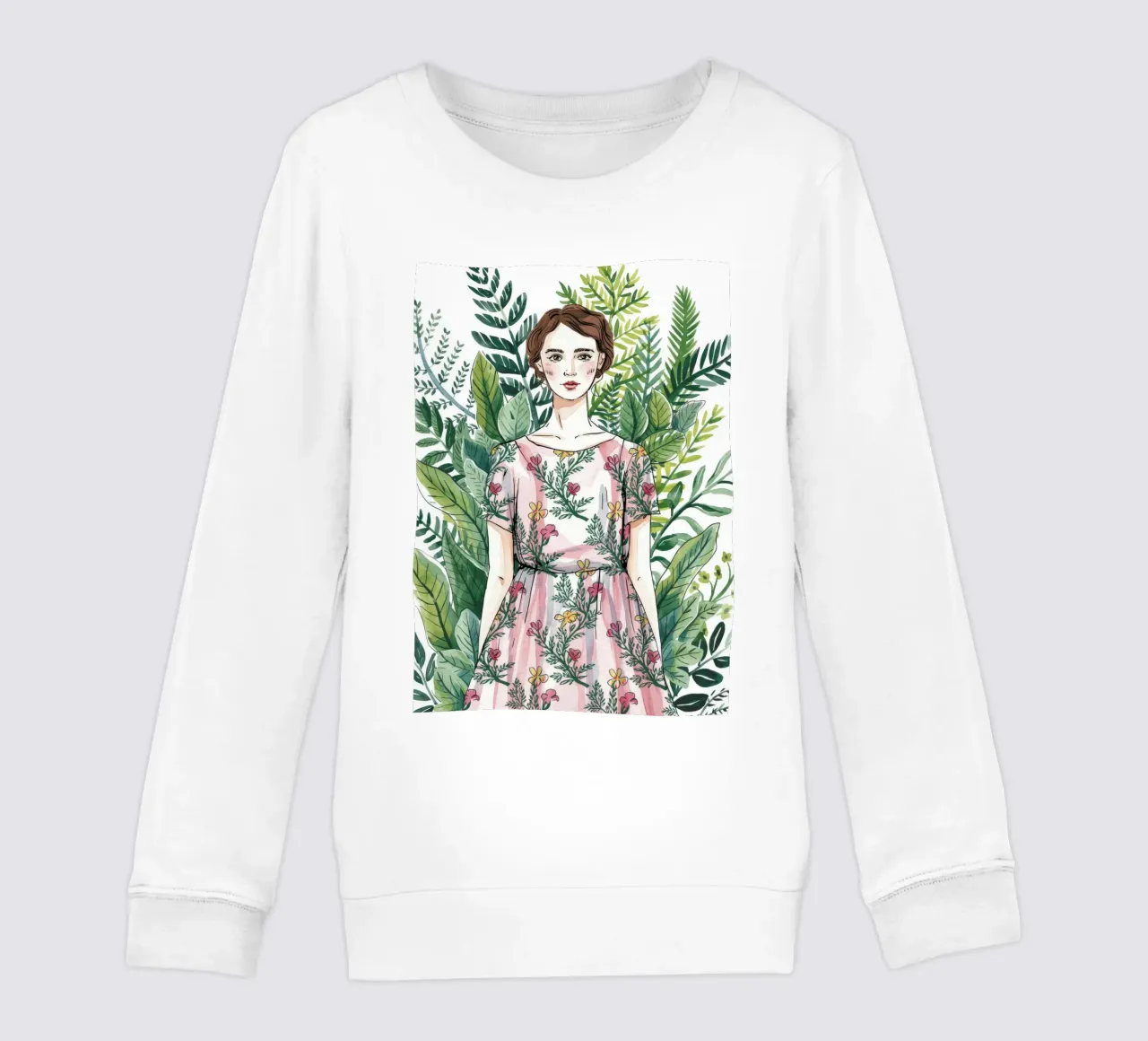 Bellezza del riflesso botanico felpa bambino da Silent Hue