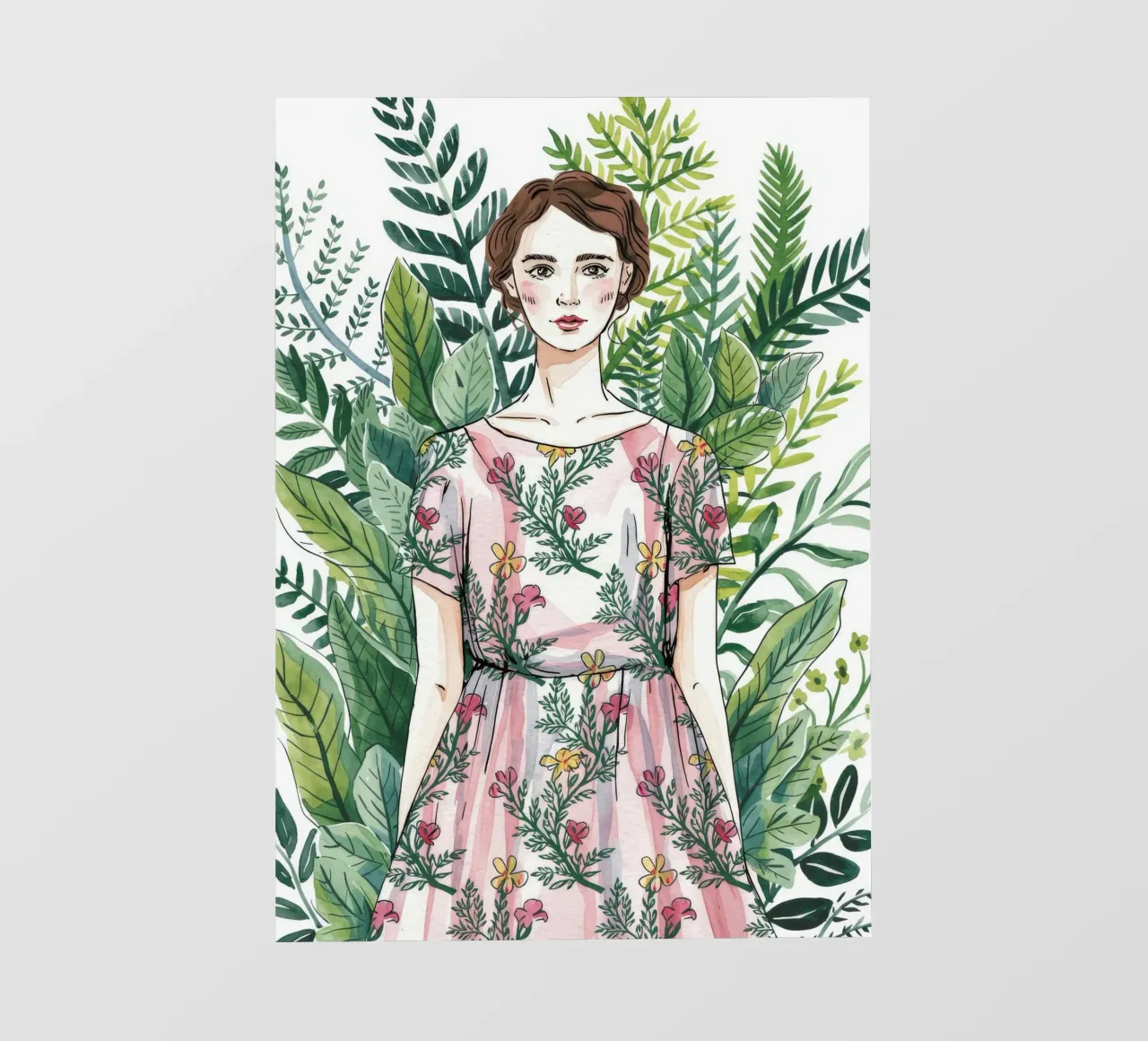 Bellezza del riflesso botanico telo in pvc da Silent Hue