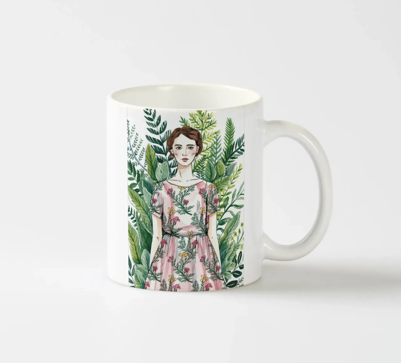 Bellezza del riflesso botanico tazza in ceramica da Silent Hue