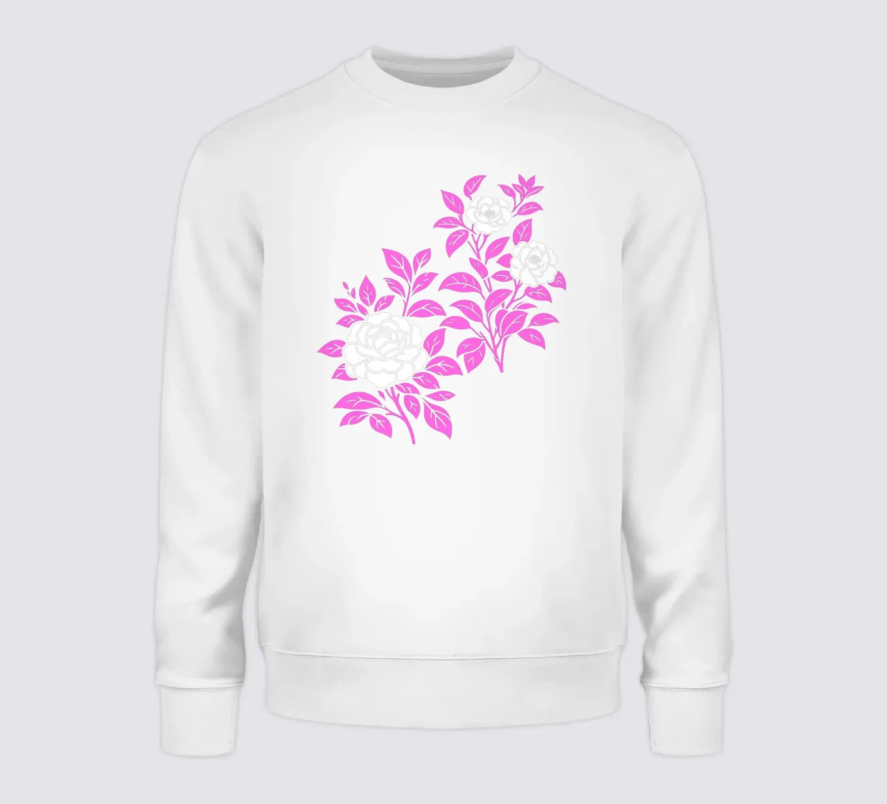 Fiori di camelia rosa e pesca felpa da SilverPegasus