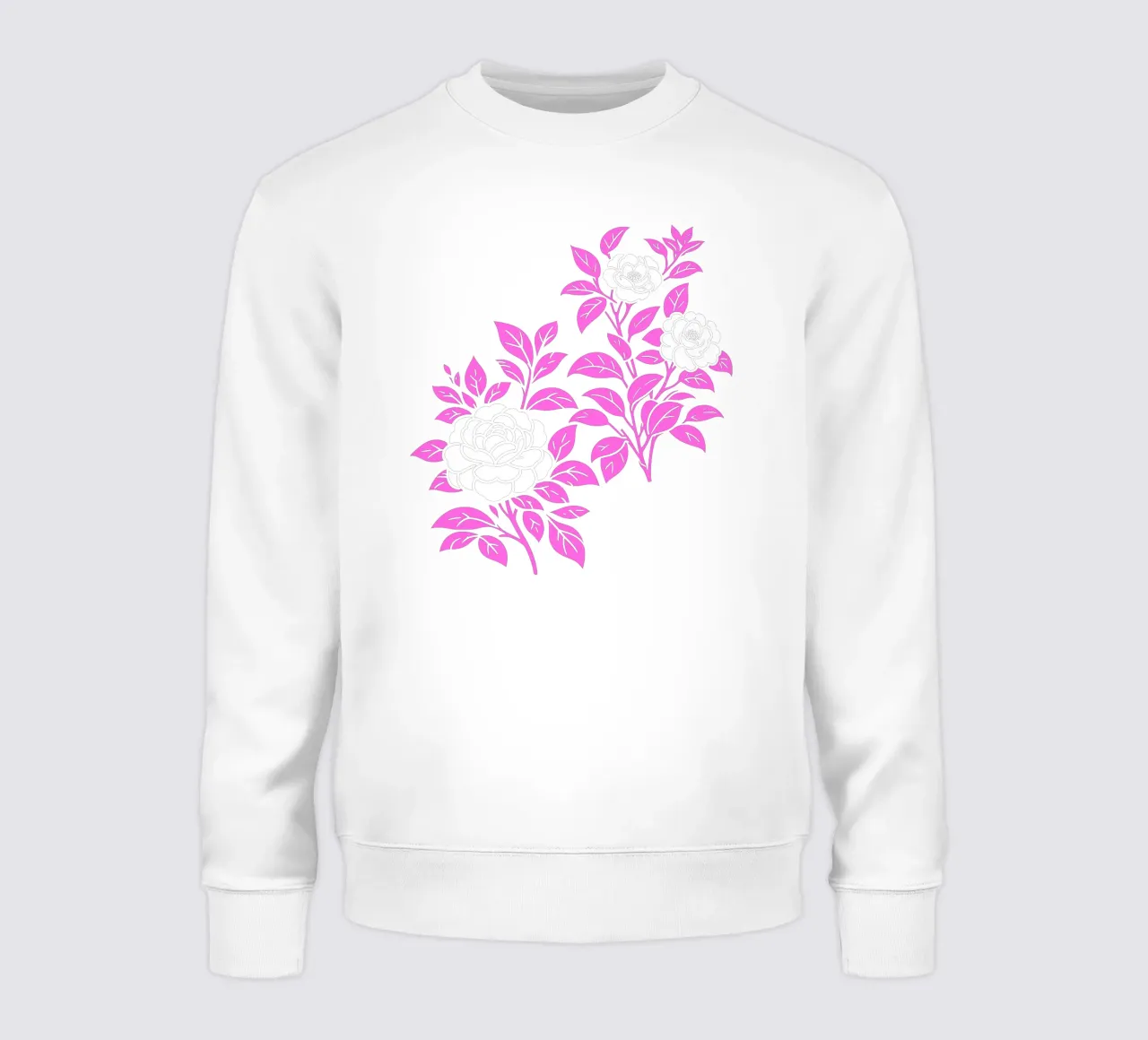 Fiori di camelia rosa e pesca felpa da SilverPegasus