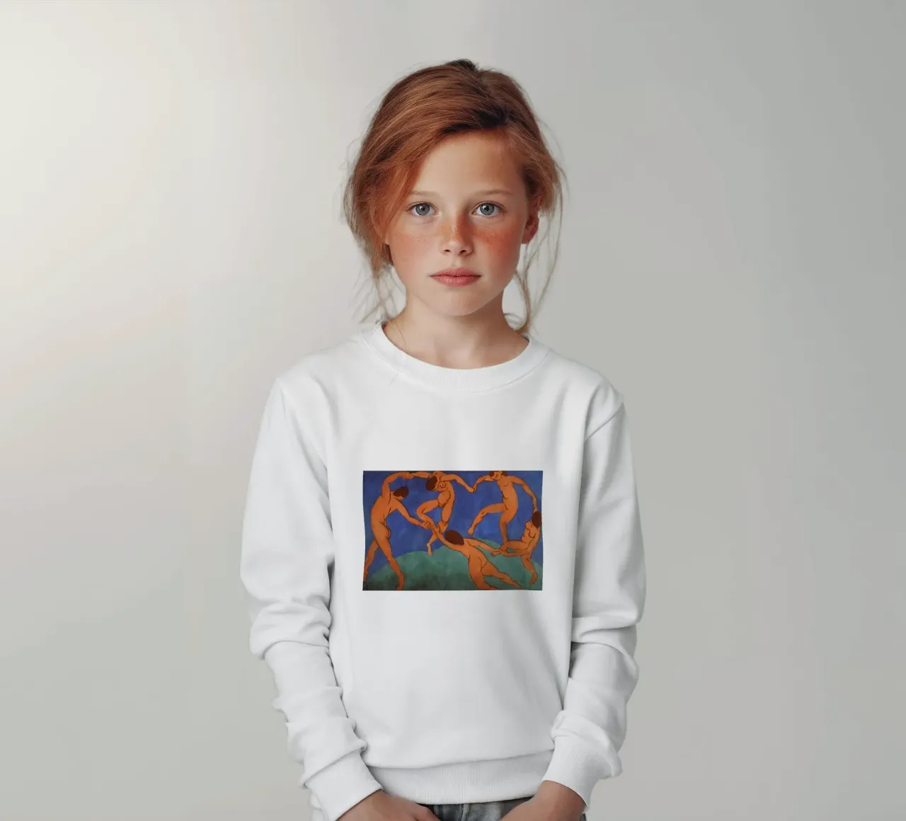 Matisse, Dance 1909 kids sweatshirt by MinaHome