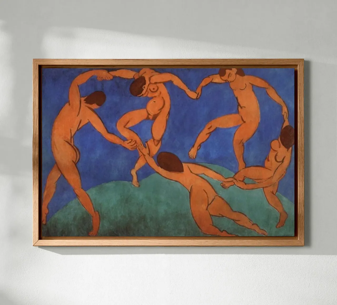 Matisse, Danza 1909 tela con Cornice a cassetta da MinaHome