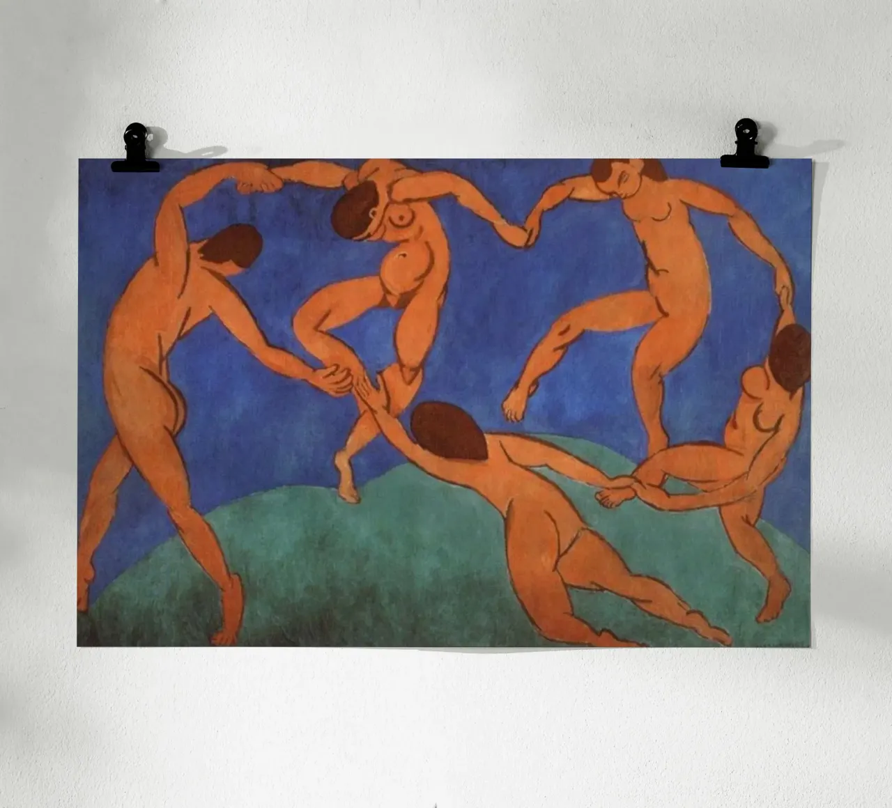Matisse, Danza 1909 poster con telaio in alluminio da MinaHome