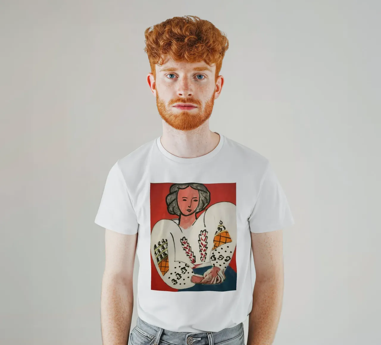 Matisse La camicetta rumena, 1940 t-shirt da MinaHome