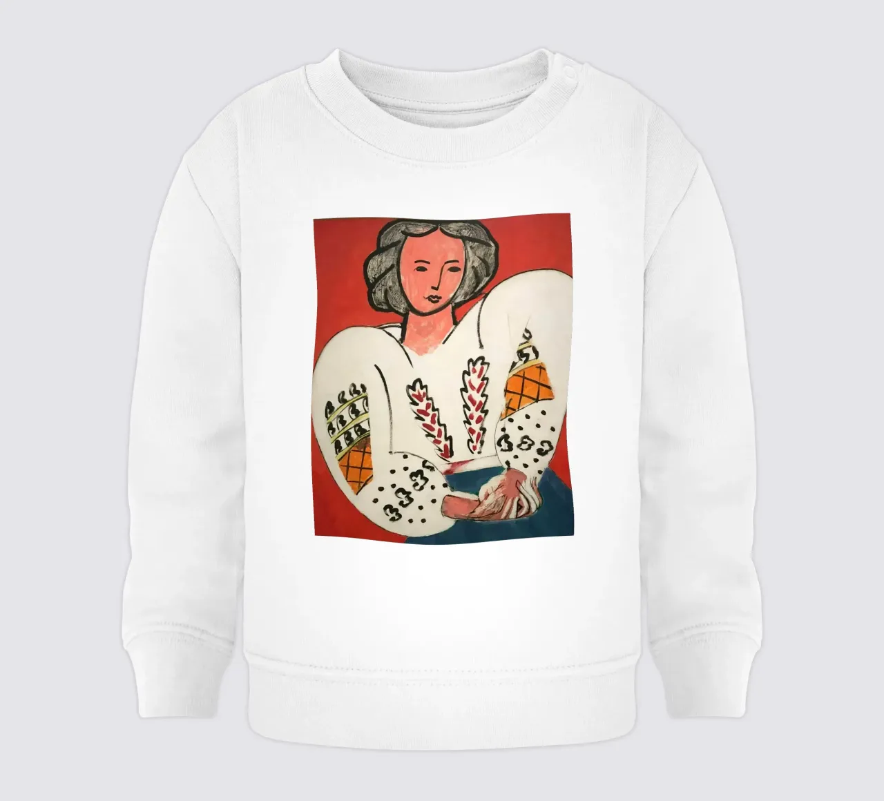 Matisse La camicetta rumena, 1940 felpa neonato da MinaHome