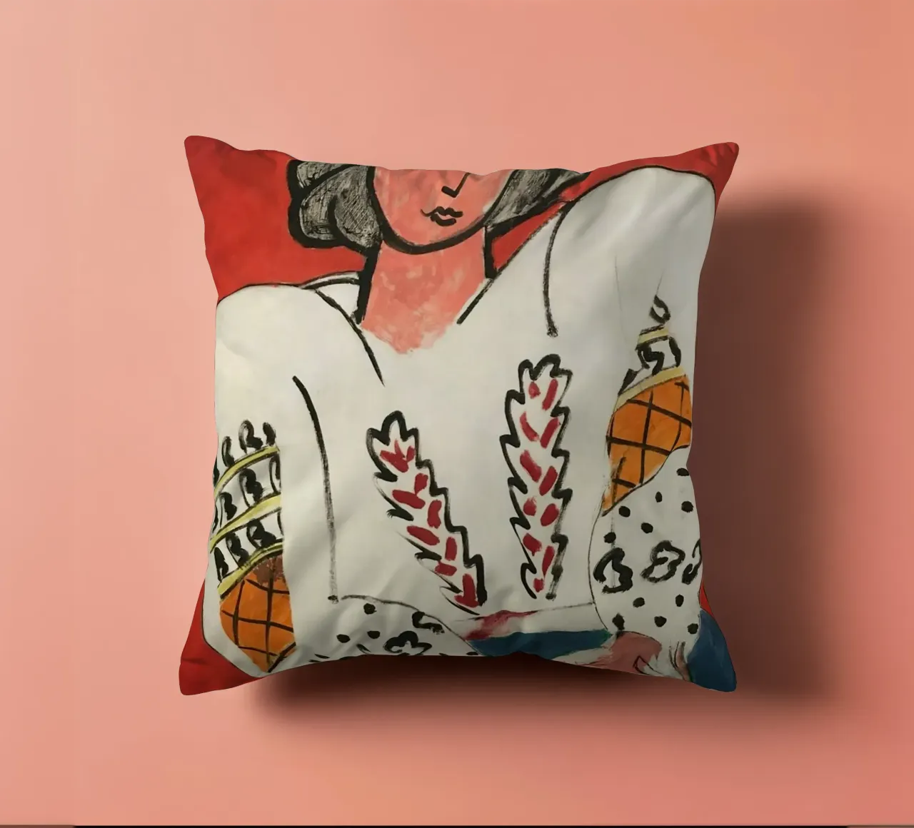 Matisse La camicetta rumena, 1940 cuscino da MinaHome