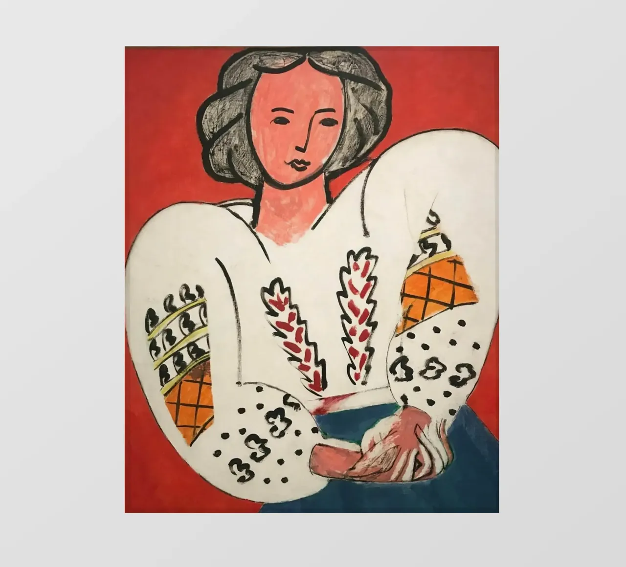 Matisse La camicetta rumena, 1940 pellicola backlit da MinaHome