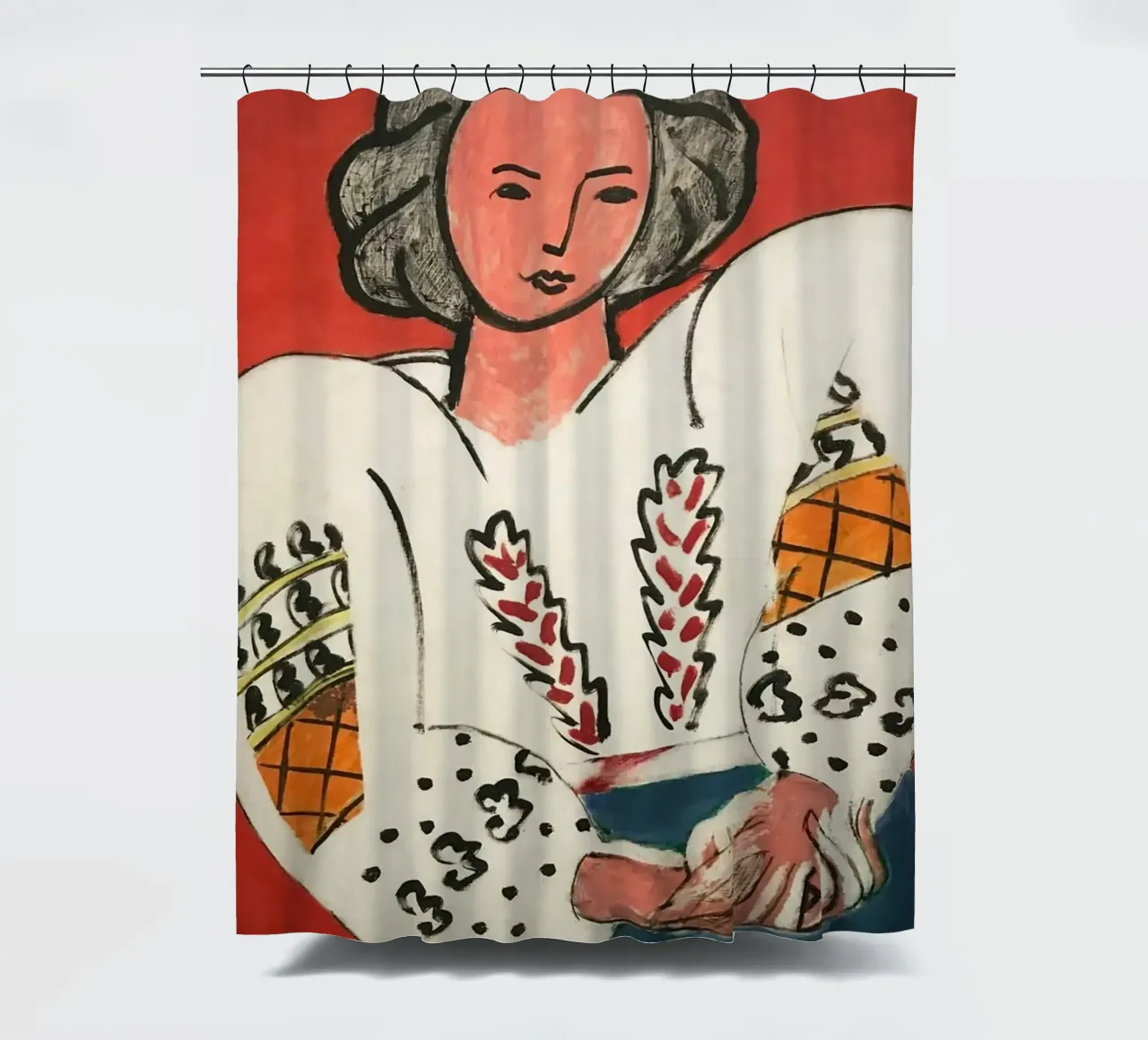 Matisse La camicetta rumena, 1940 tenda da doccia da MinaHome