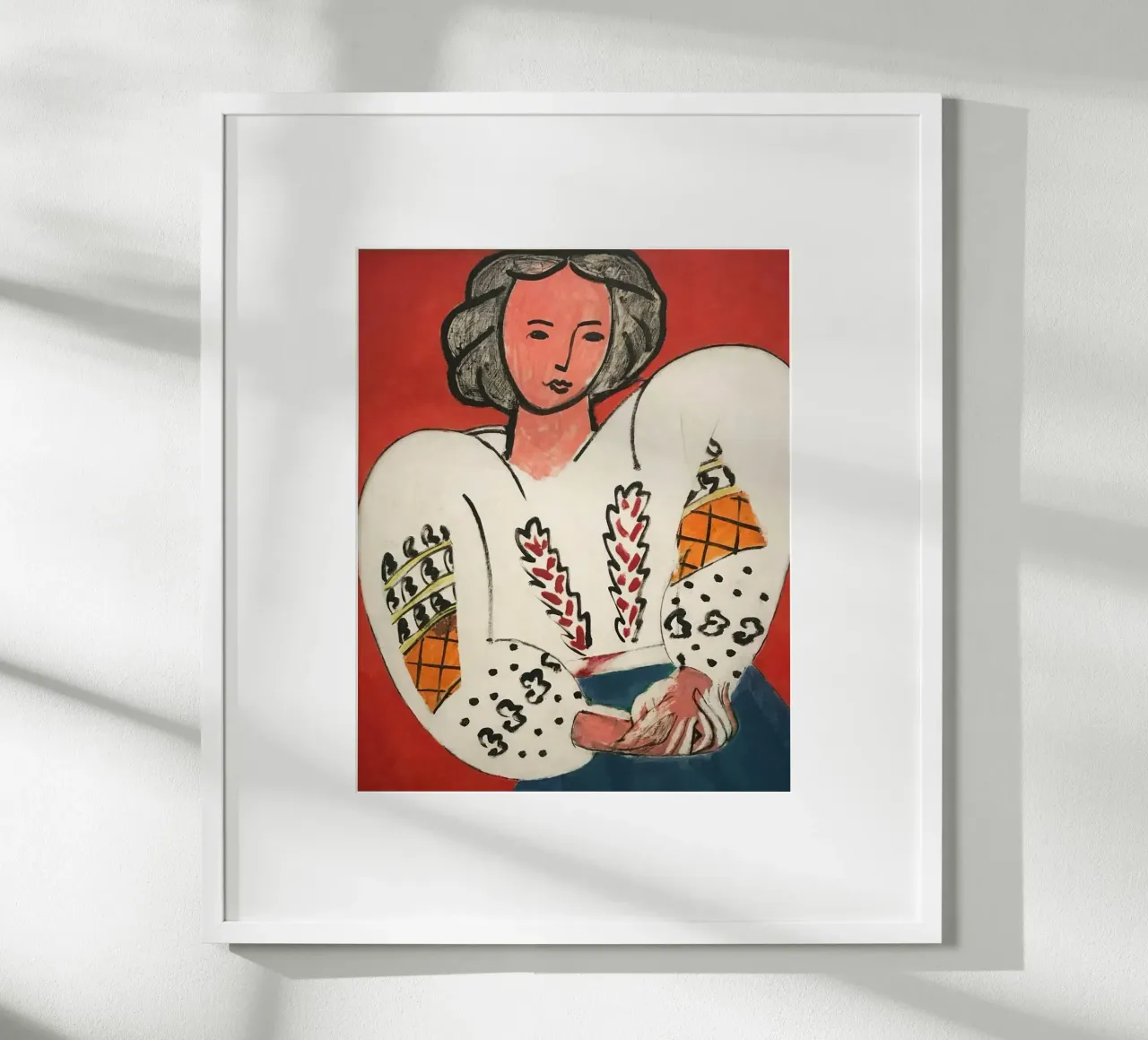 Matisse La camicetta rumena, 1940 carta hahnemühle da MinaHome