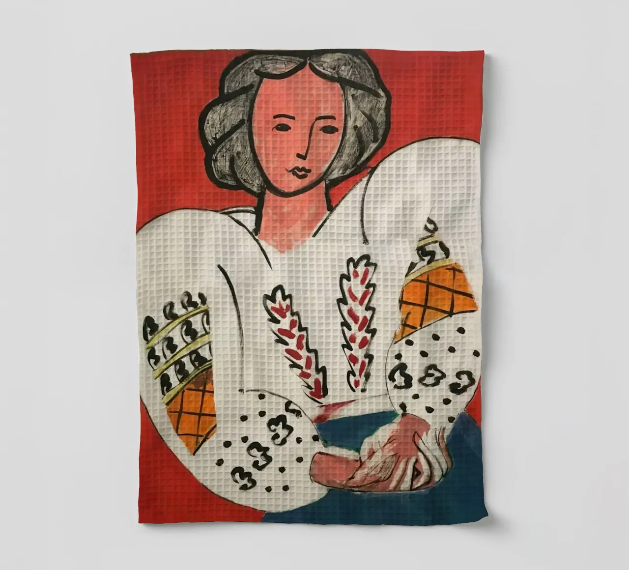 Matisse La camicetta rumena, 1940 canovaccio da cucina da MinaHome