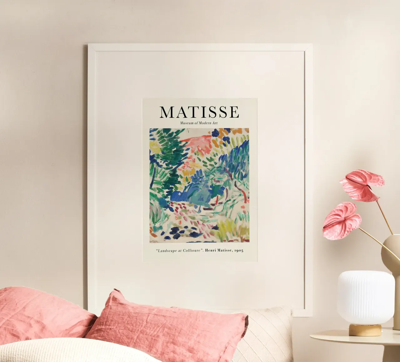 Matisse landscape of collioure hahnemühle by MinaHome