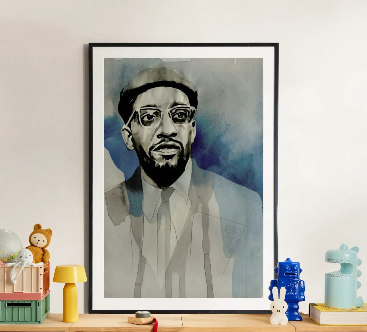 Milt Jackson poster by David Diehl