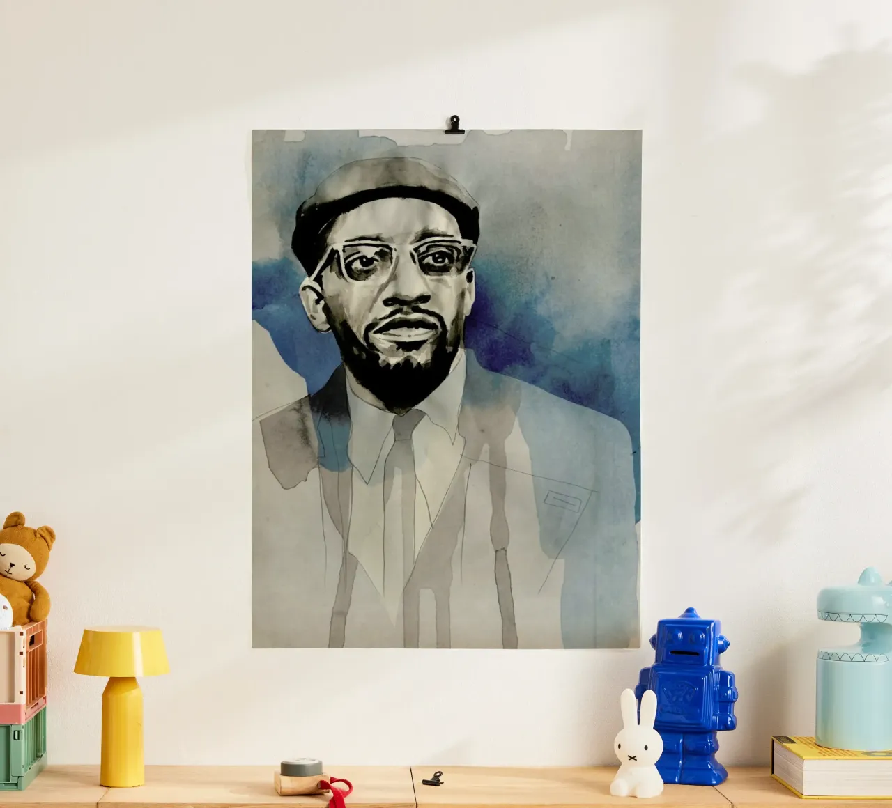 Milt Jackson poster by David Diehl