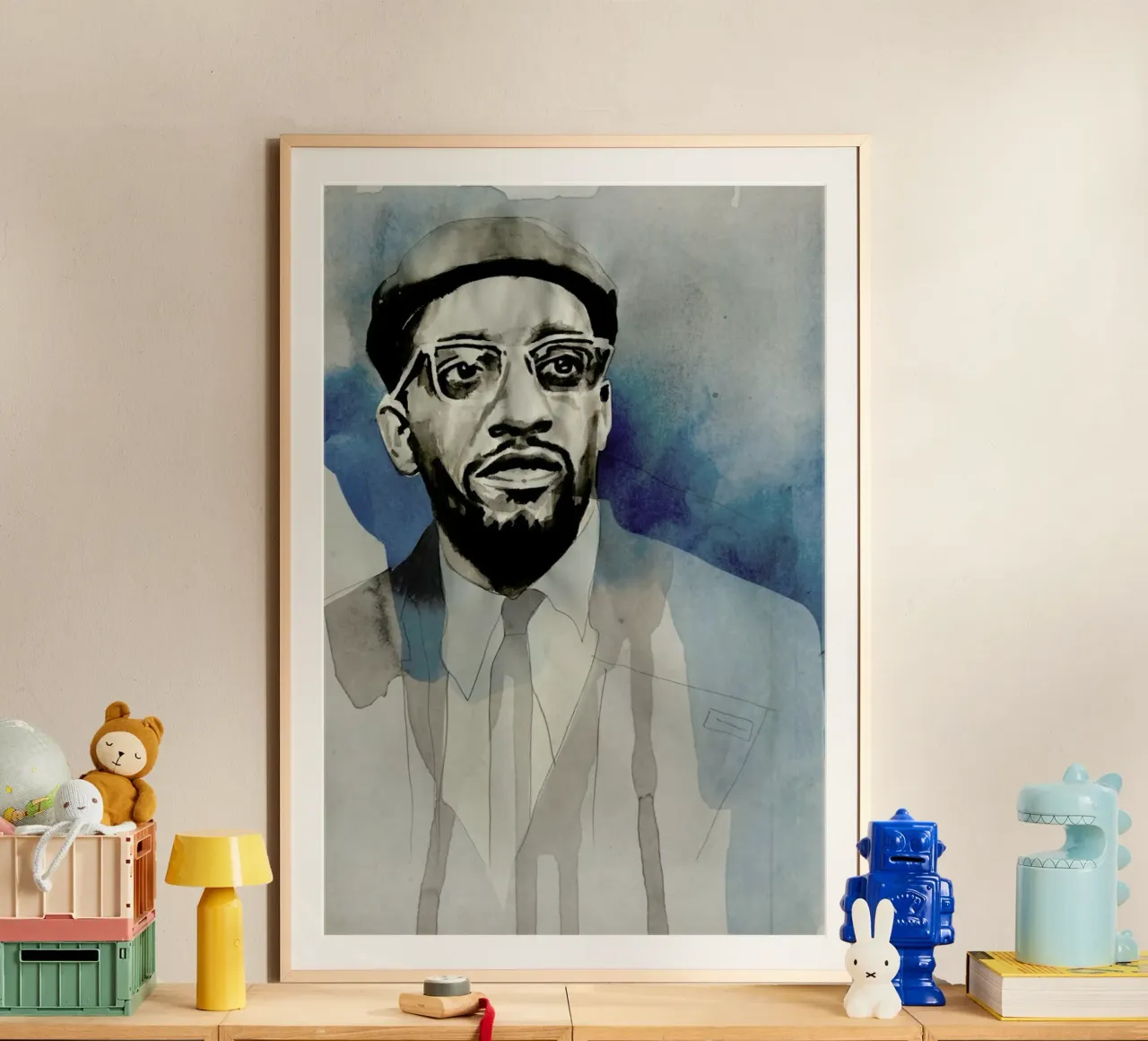 Milt Jackson poster by David Diehl