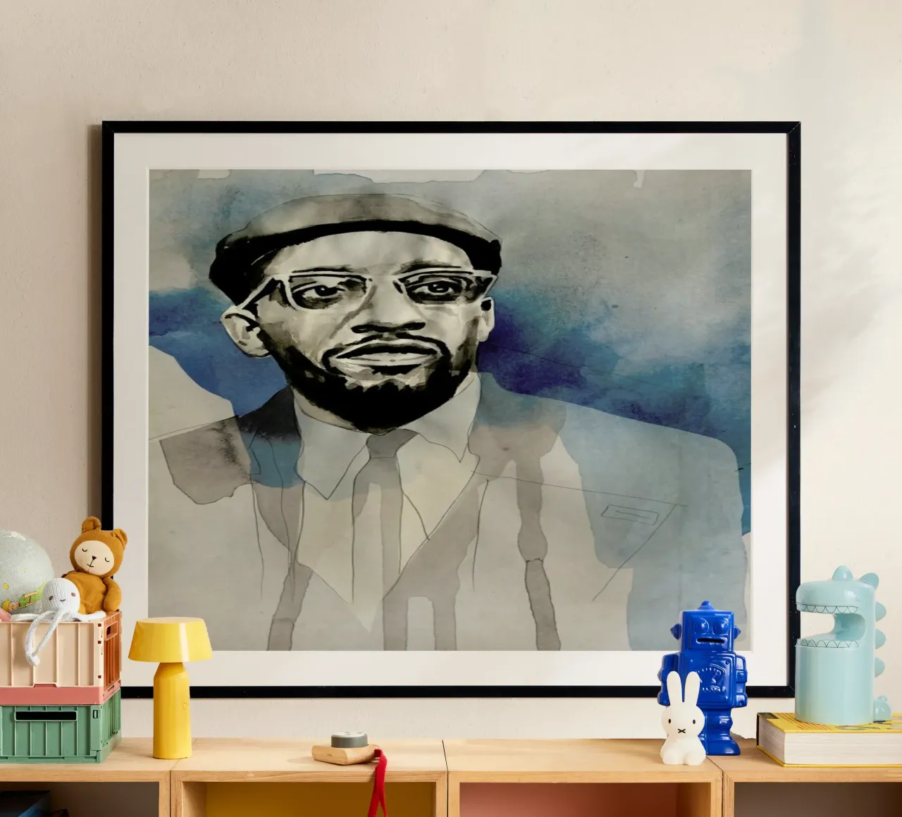 Milt Jackson poster by David Diehl