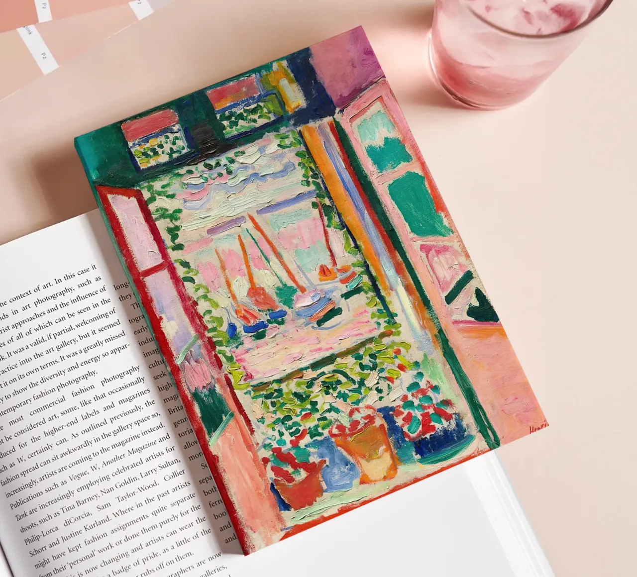 Matisse The Open Window 1905 Vintage notebook by MinaHome
