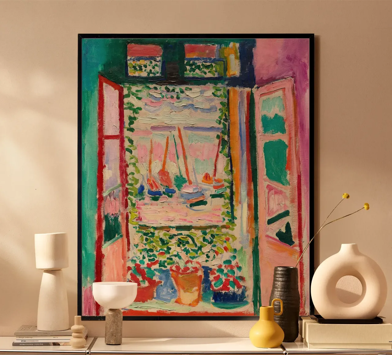 Matisse The Open Window 1905 Vintage Poster von MinaHome