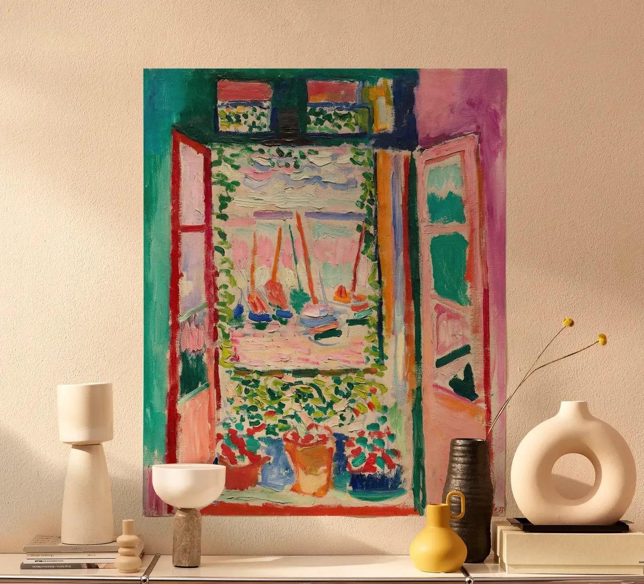 Matisse The Open Window 1905 Vintage Poster von MinaHome