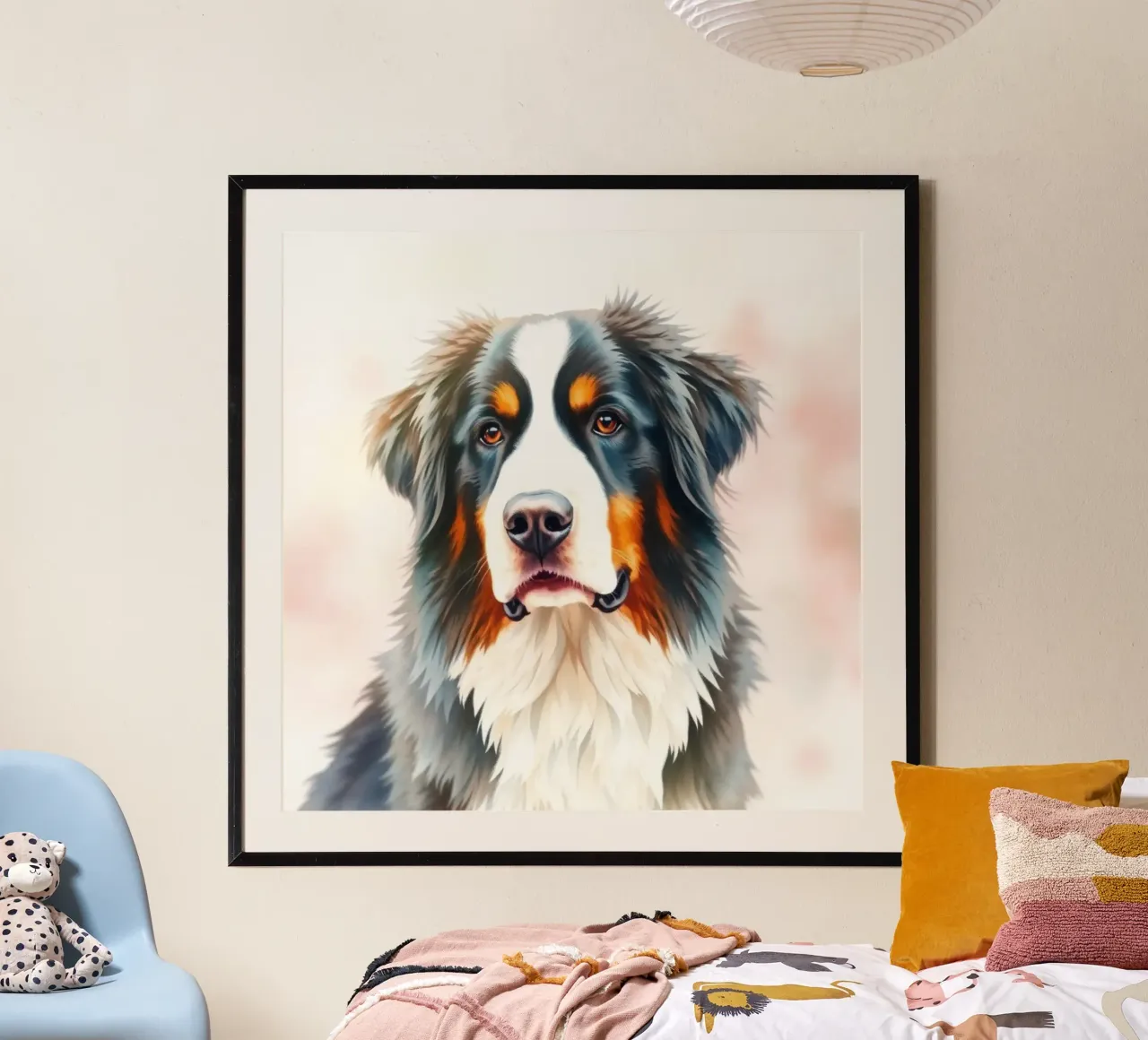 Bellissimo cane da montagna bernese #31 poster da Yumis.Beargang.and.Me