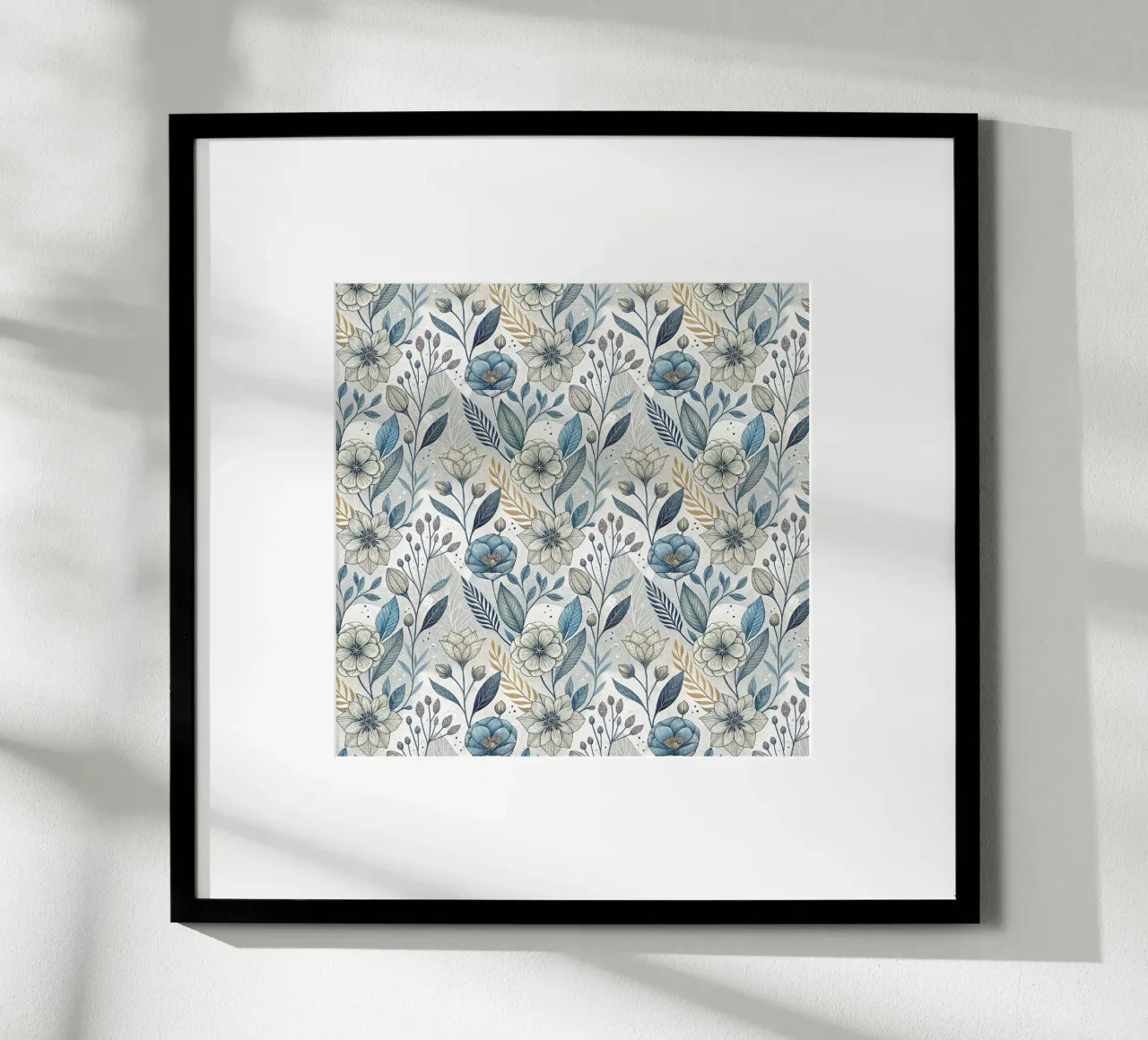 Floral Boho Pattern poster da Pantheon Studio