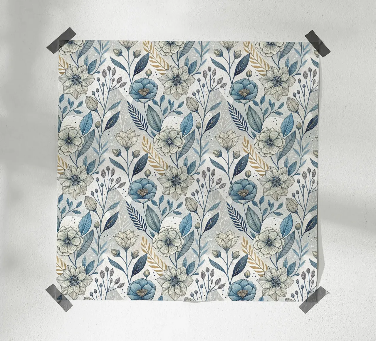 Floral Boho Pattern poster da Pantheon Studio