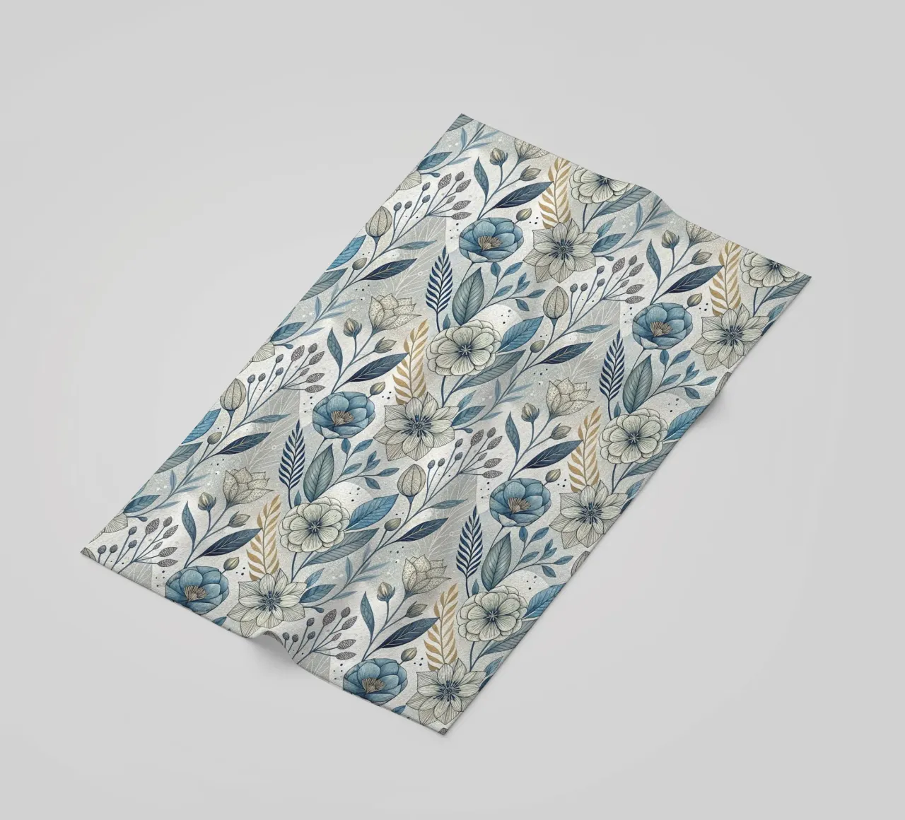 Motivo floreale Boho telo mare da Pantheon Studio