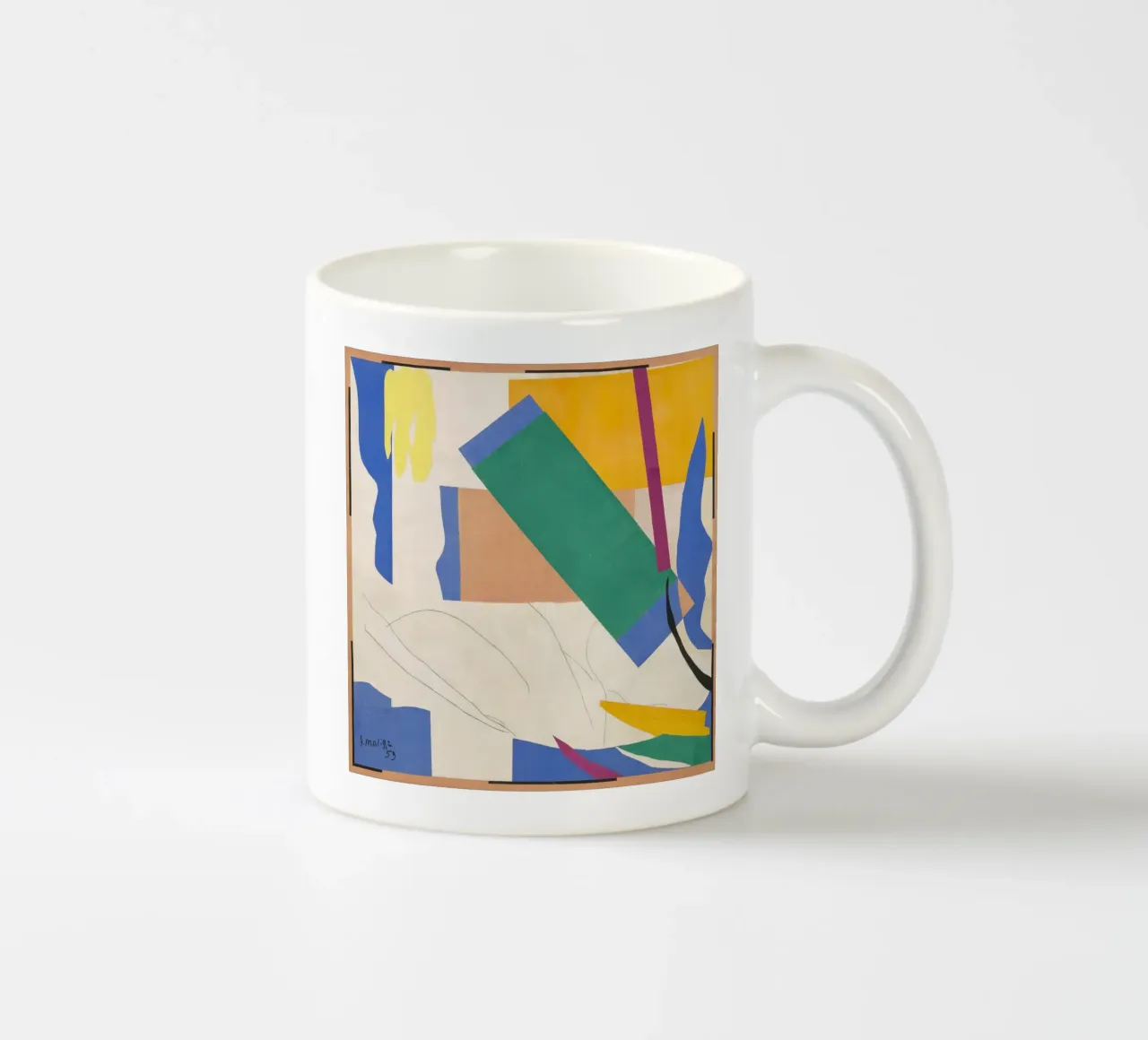 Matisse Memory of Oceania, 1952–1953 tazza in ceramica da MinaHome
