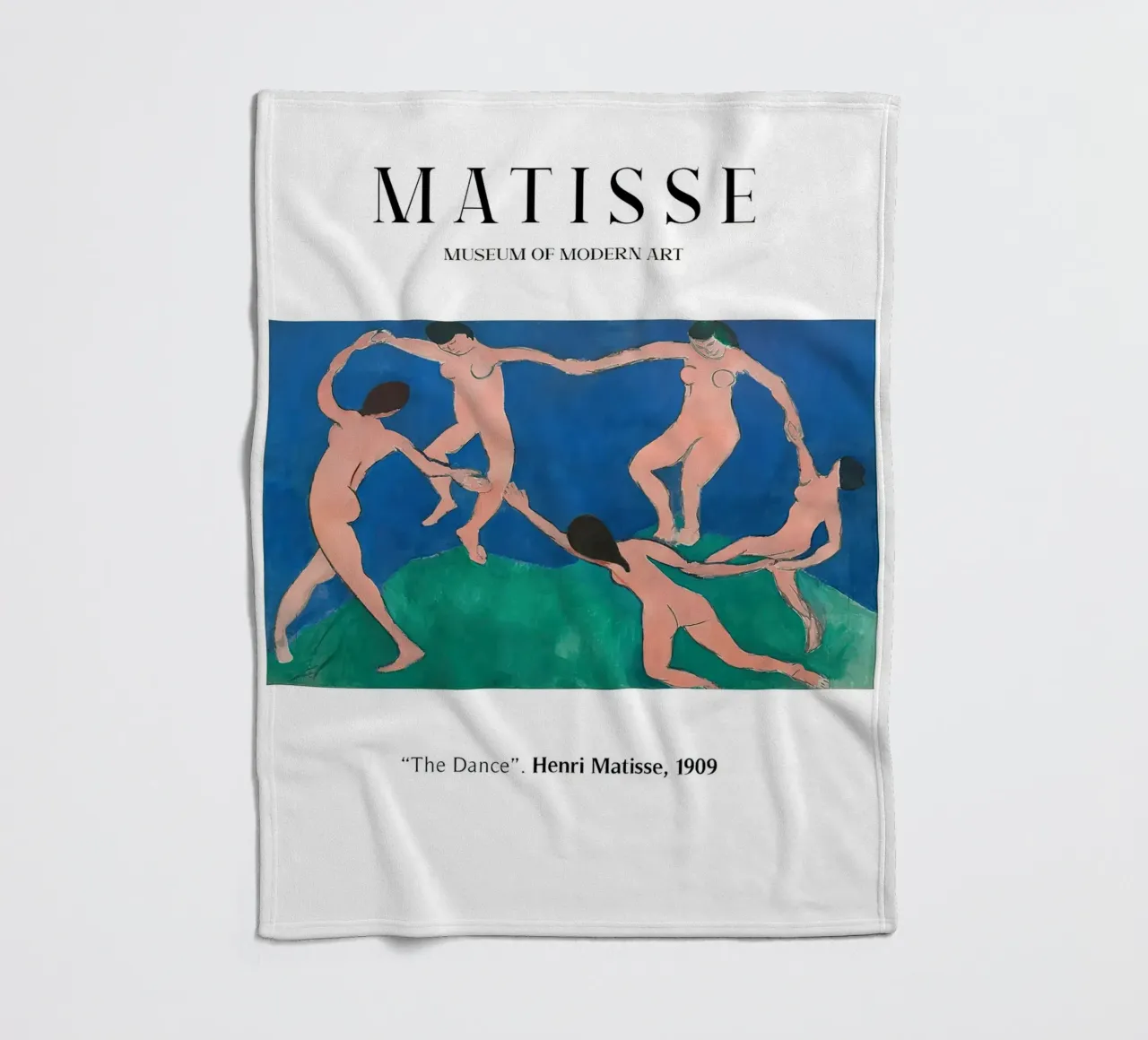 Matisse La danza 1909 coperta in pile da MinaHome